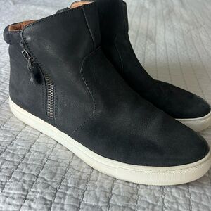 Gentle Souls Black Ankle Boots